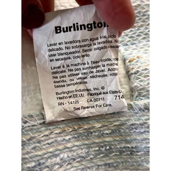 VTG 2 Panels Pinch Pleat Curtains Valance Blackout Soft Light Blue USA 24"x81" - Picture 11 of 16